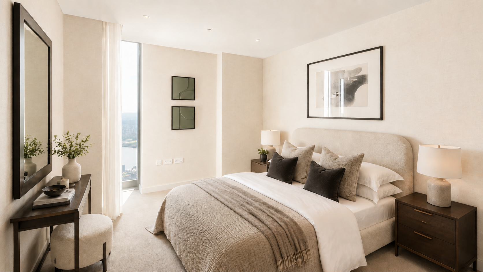 2-Beds Luxury Serviced Apartment With City View - Canary Wharf - London